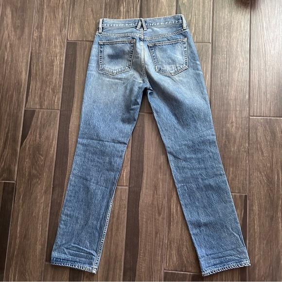 SLVRLAKE Tyler Distressed Straight Leg Jeans in Old Ways Sz 26 - Picture 5 of 10